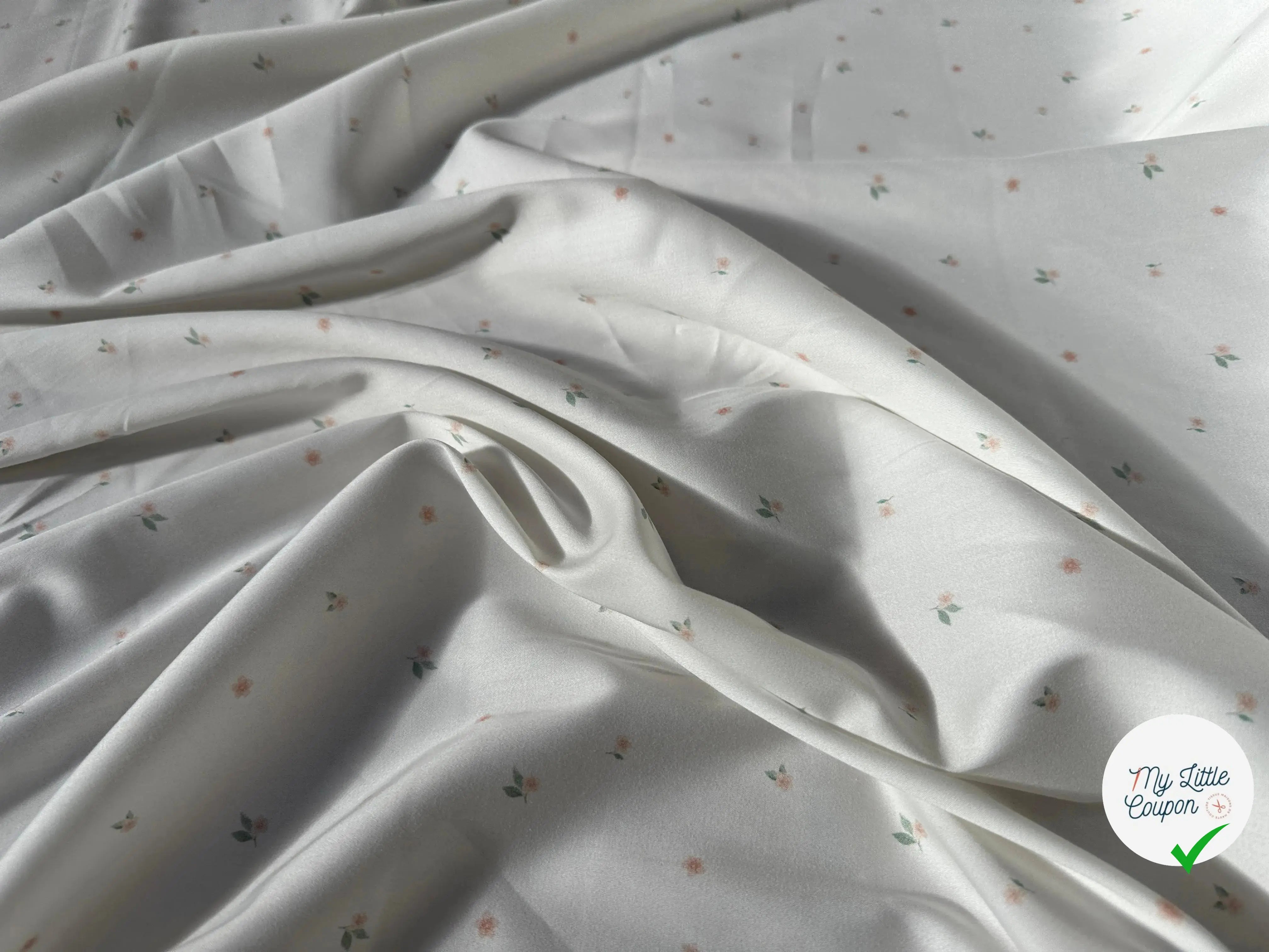 POPELINE COTON SATINÉE MOTIFS MIGNONS COMME LOUIS - My Little Coupon