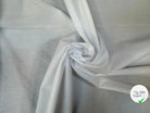 POPELINE DE COTON 100% COTON AVEC POIDS LÉGÈREMENT VISIBLE BLANC (TESSITURA MONTI) - My Little Coupon