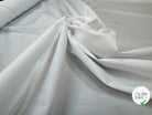 POPELINE DE COTON 100% COTON AVEC POIDS LÉGÈREMENT VISIBLE BLANC (TESSITURA MONTI) - My Little Coupon