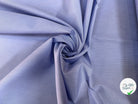 (Chute) POPELINE DE COTON 100% COTON MOTIF PIED DE POULE BLEU ET BLANC - My Little Coupon