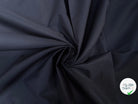 (Chute) POPELINE DE COTON 100% COTON UNIE BLEU NAVY (TESSITURA MONTI) - My Little Coupon
