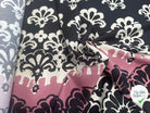 POPELINE DE COTON AVEC BASE FLEURS ABSTRAITE - My Little Coupon