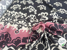 POPELINE DE COTON AVEC BASE FLEURS ABSTRAITE - My Little Coupon