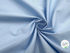 POPELINE DE COTON BLEU CIEL - My Little Coupon - tissu - coudre