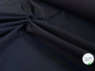 POPELINE DE COTON BLEU MARINE UNI - My Little Coupon