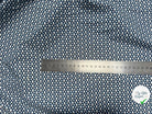 POPELINE DE COTON BLEU PETITS MOTIFS - My Little Coupon