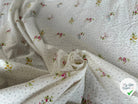 POPELINE DE COTON BOUQUET DE FLEURS - My Little Coupon
