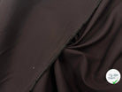 POPELINE DE COTON QUALITÉ JAPON MARRON FONCÉ - My Little Coupon - tissu - coudre