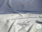POPELINE DE COTON RAYURES BI LAIZE DE BLEU - My Little Coupon