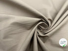 POPELINE DE COTON SERGÉE BEIGE RÉGLISSE - My Little Coupon - tissu - coudre