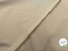 POPELINE DE COTON SERGÉE BEIGE RÉGLISSE - My Little Coupon - tissu - coudre