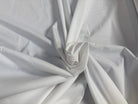POPELINE DE COTON STRETCH BLANCHE DOLLY LINE ARPATEX - My Little Coupon