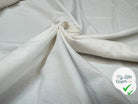 POPELINE DE COTON UNIE BLANCHE ANGÉLIQUE - My Little Coupon