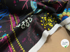 SATIN DE COTON NOIR RYTHMÉ STRECTH - My Little Coupon