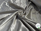 SATIN DE SOIE 100% SOIE UNI GRIS - My Little Coupon