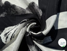 SATIN DE SOIE BLANC ET GRIS SIDERAL - My Little Coupon