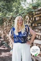 SATIN DE SOIE PORTOFINO ÉLÉGANCE DU BLEU - My Little Coupon