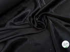 (Chute) SATIN FLUIDE NOIR POLYESTER 150CM - My Little Coupon