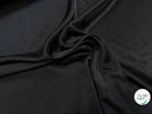 (Chute) SATIN FLUIDE NOIR POLYESTER 150CM - My Little Coupon