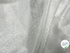 SATIN JACQUARD LÉOPARD BLANC CHIC MLC INTERN