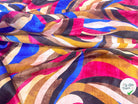 SATIN VELOUTÉ ABSTRACT TIGRÉ MLC INTERN
