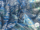 SATIN VELOUTÉ ÉCLAT GÉOMÉTRIQUE COUTURE MLC INTERN