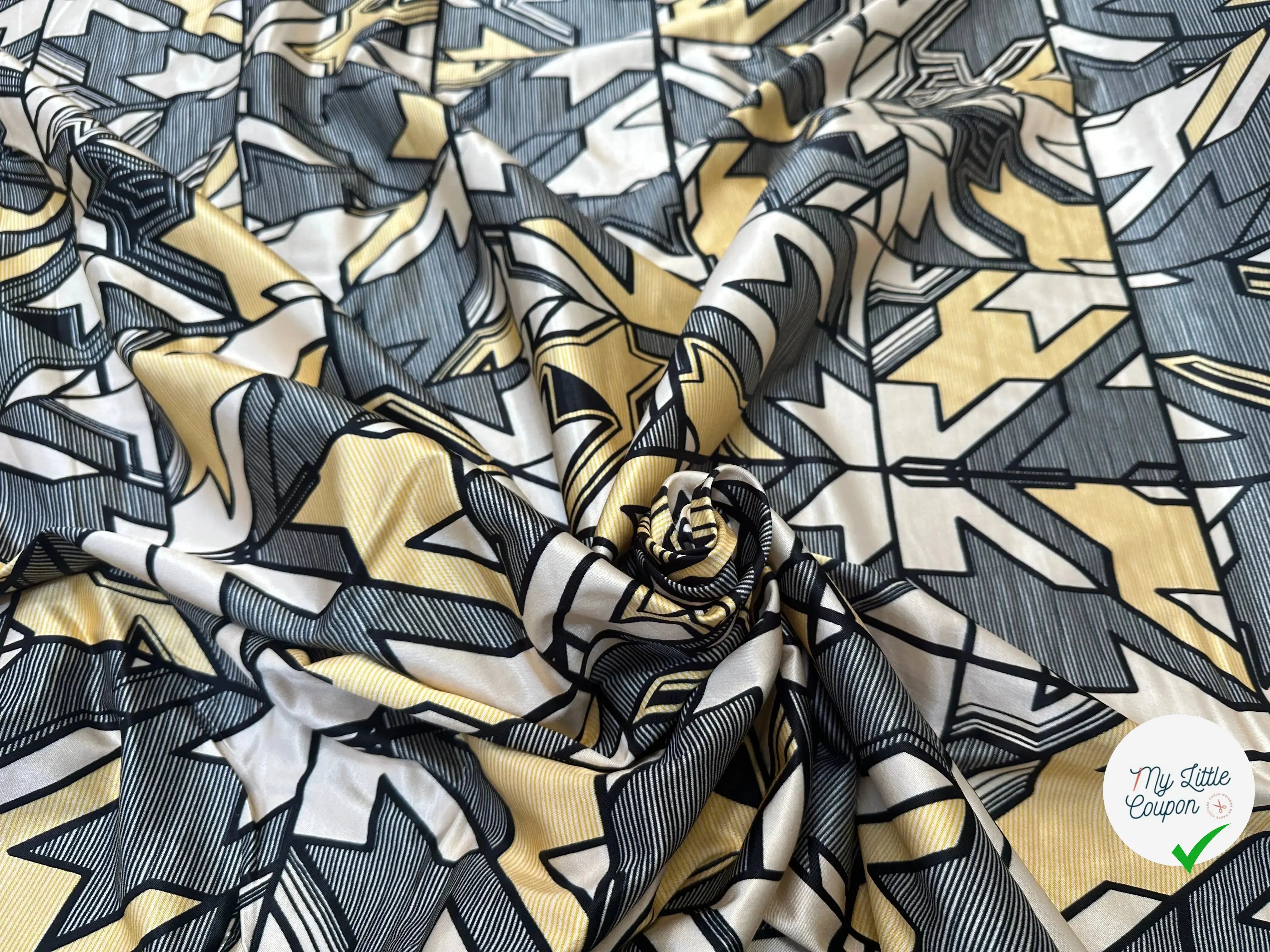 SATIN VISCOSE COTON SWEET ESCAPE - My Little Coupon