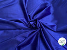 SATIN VISCOSE FLUIDE BLEU ÉLECTRIQUE - My Little Coupon