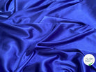 SATIN VISCOSE FLUIDE BLEU ÉLECTRIQUE - My Little Coupon