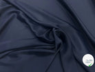 SATIN VISCOSE NAVY - My Little Coupon
