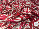 SERGÉ FLUIDE FLEURS DOMY DIRECT-M0189A-FW2 - POLYESTER OEKO-TEX - My Little Coupon
