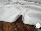 SOFT LINEN VOILE, White - My Little Coupon