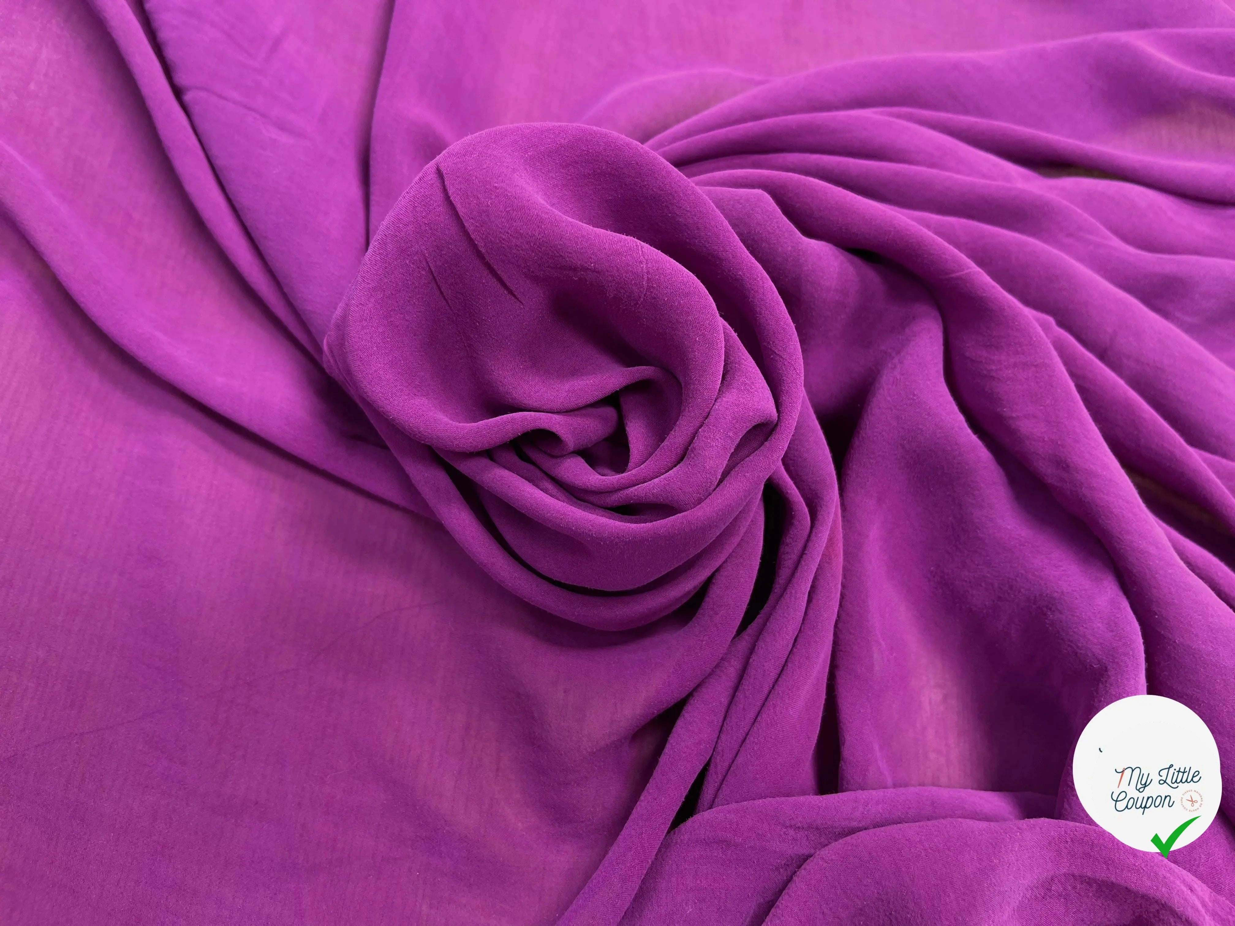 SOIE PEAU DE PẾCHE VIOLET - My Little Coupon