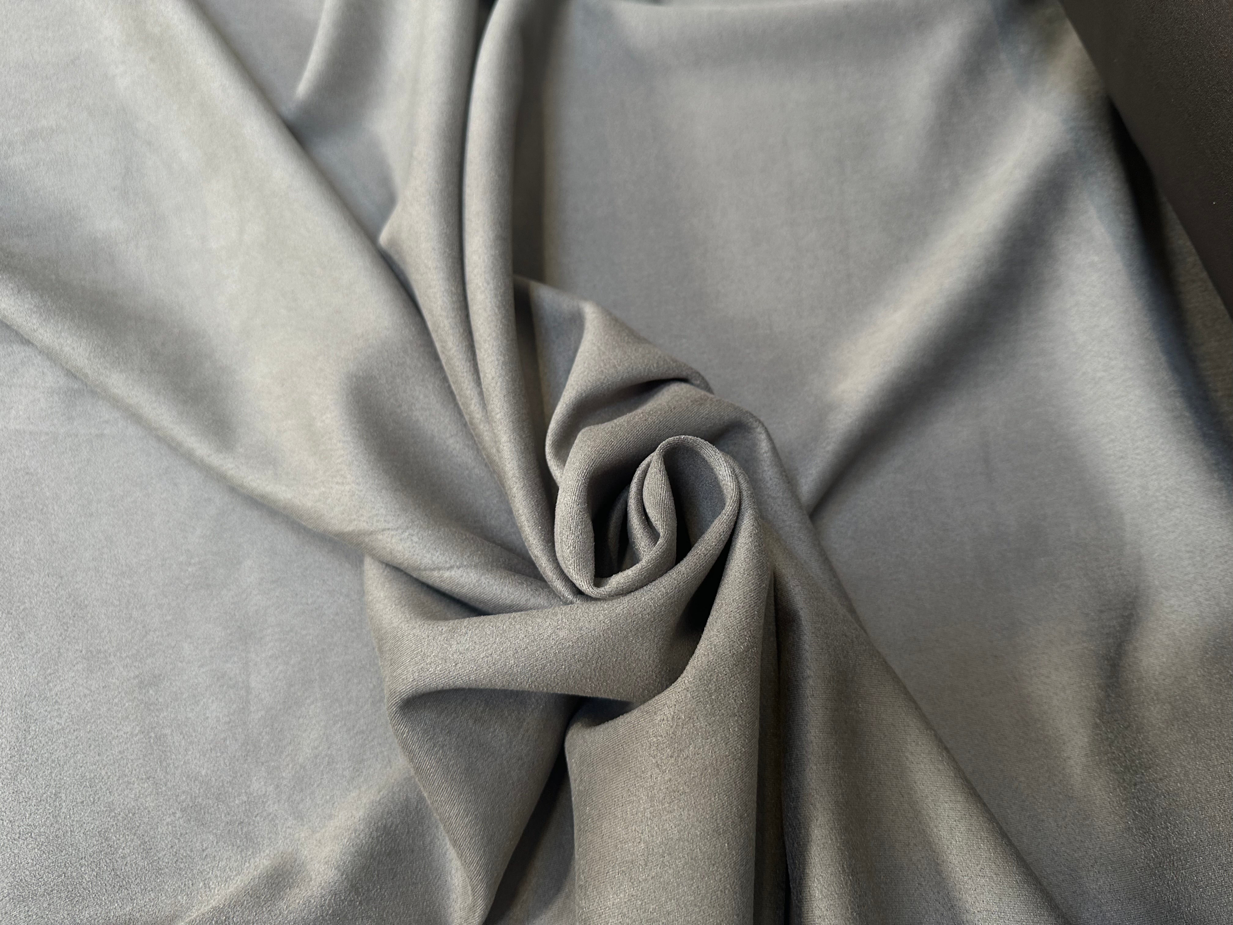 SUEDINE EFFET DAIM DENSE KHAKI GRIS 11%EA - My Little Coupon