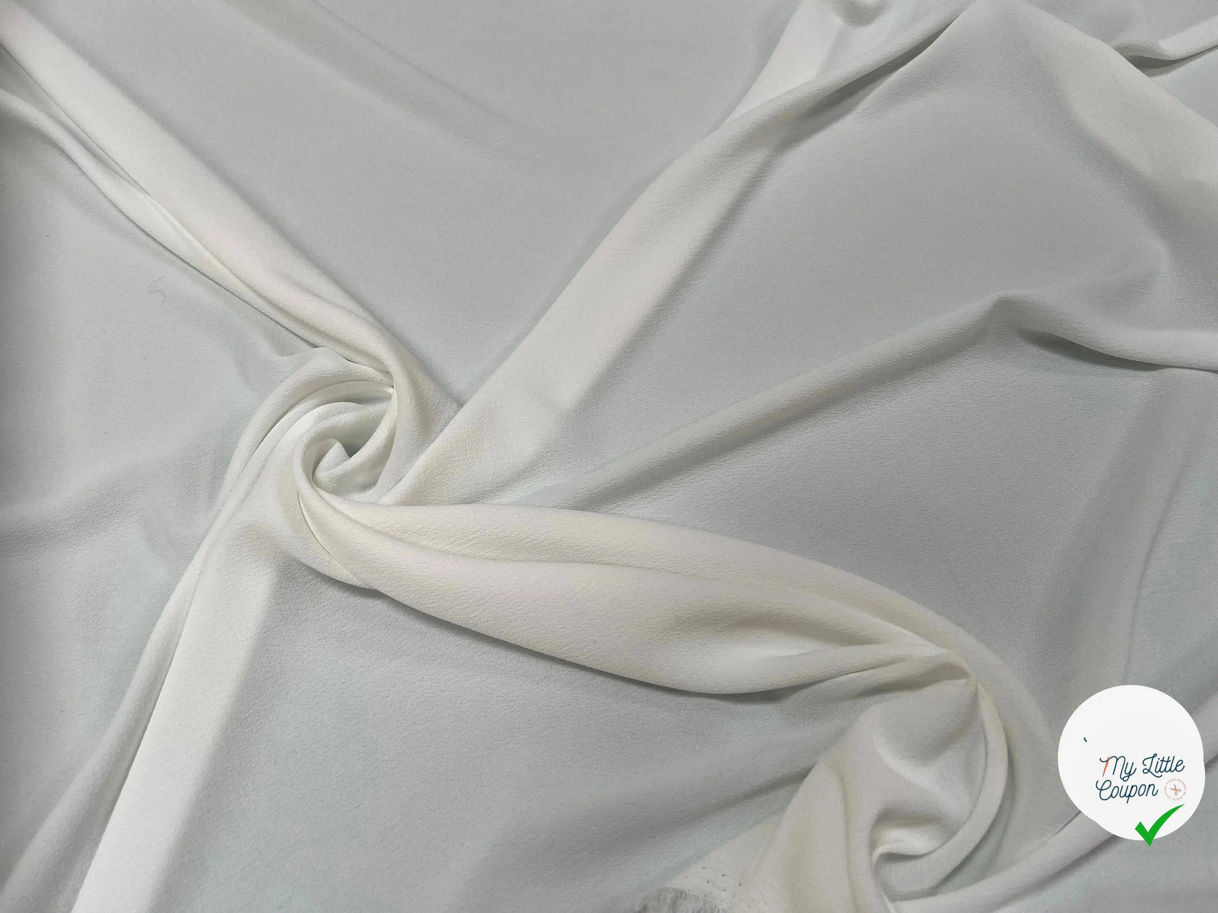 SUMMER CREPE STRETCH BLANC - My Little Coupon