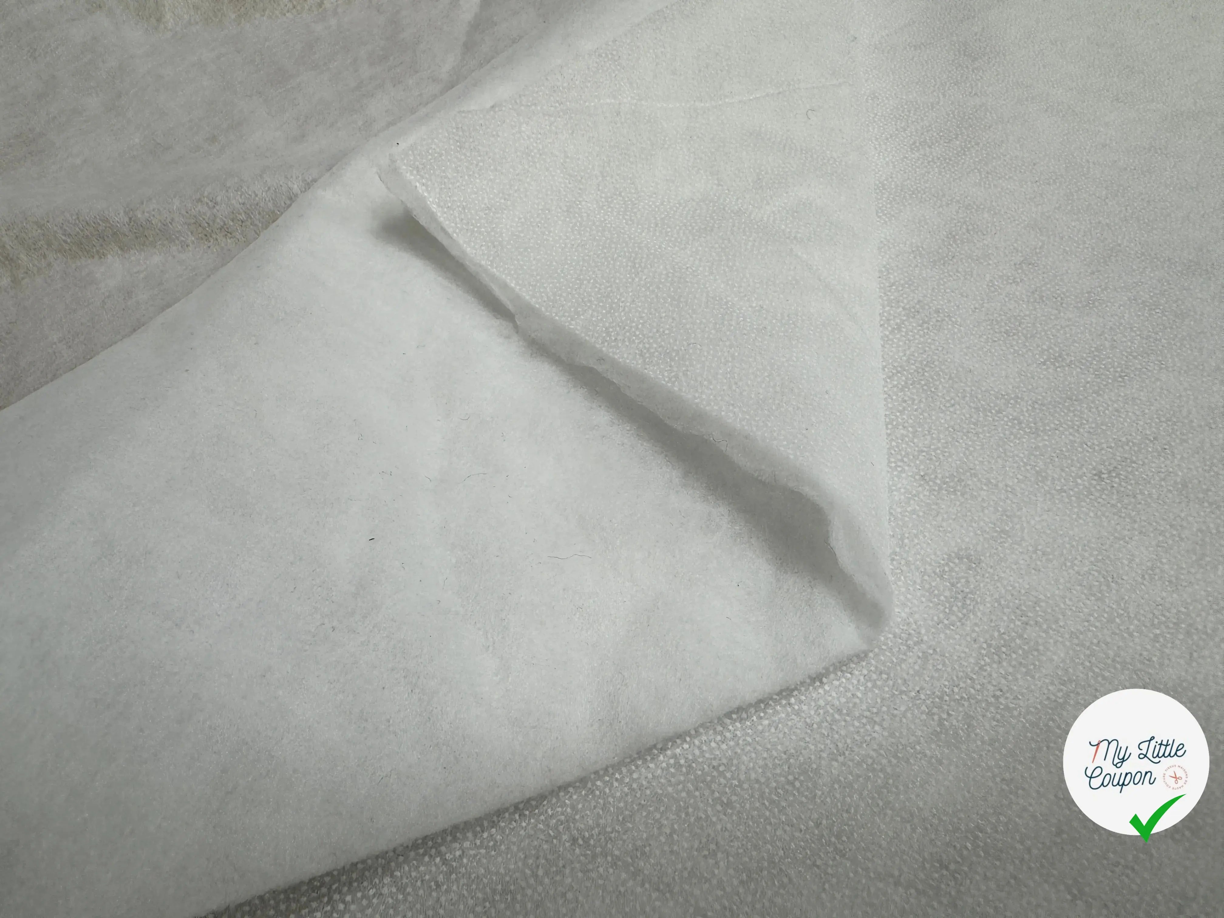 THERMOCOLLANT CONTRECOLLE OUATE BLANC - My Little Coupon