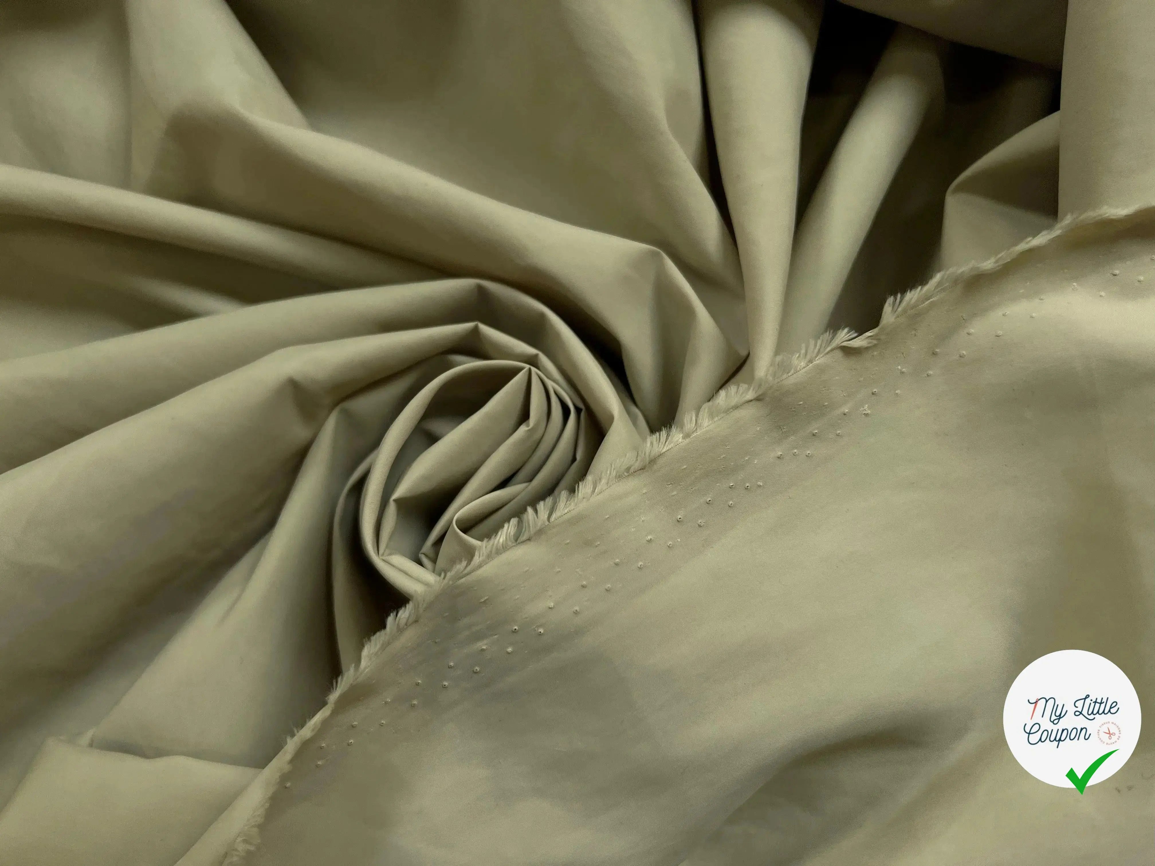 TISSU COUPE VENT BEIGE SABLE - My Little Coupon - tissu - coudre