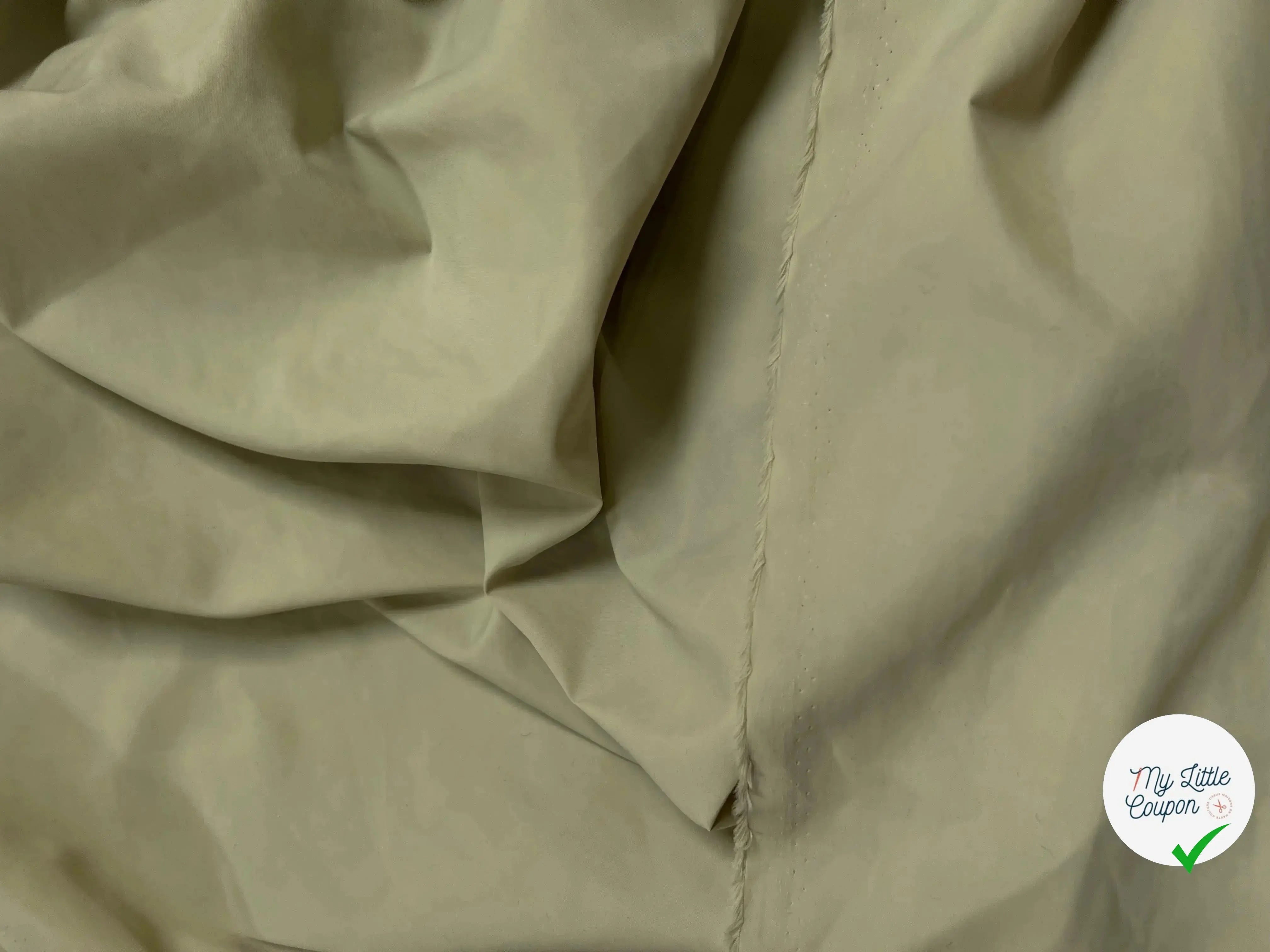 TISSU COUPE VENT BEIGE SABLE - My Little Coupon - tissu - coudre