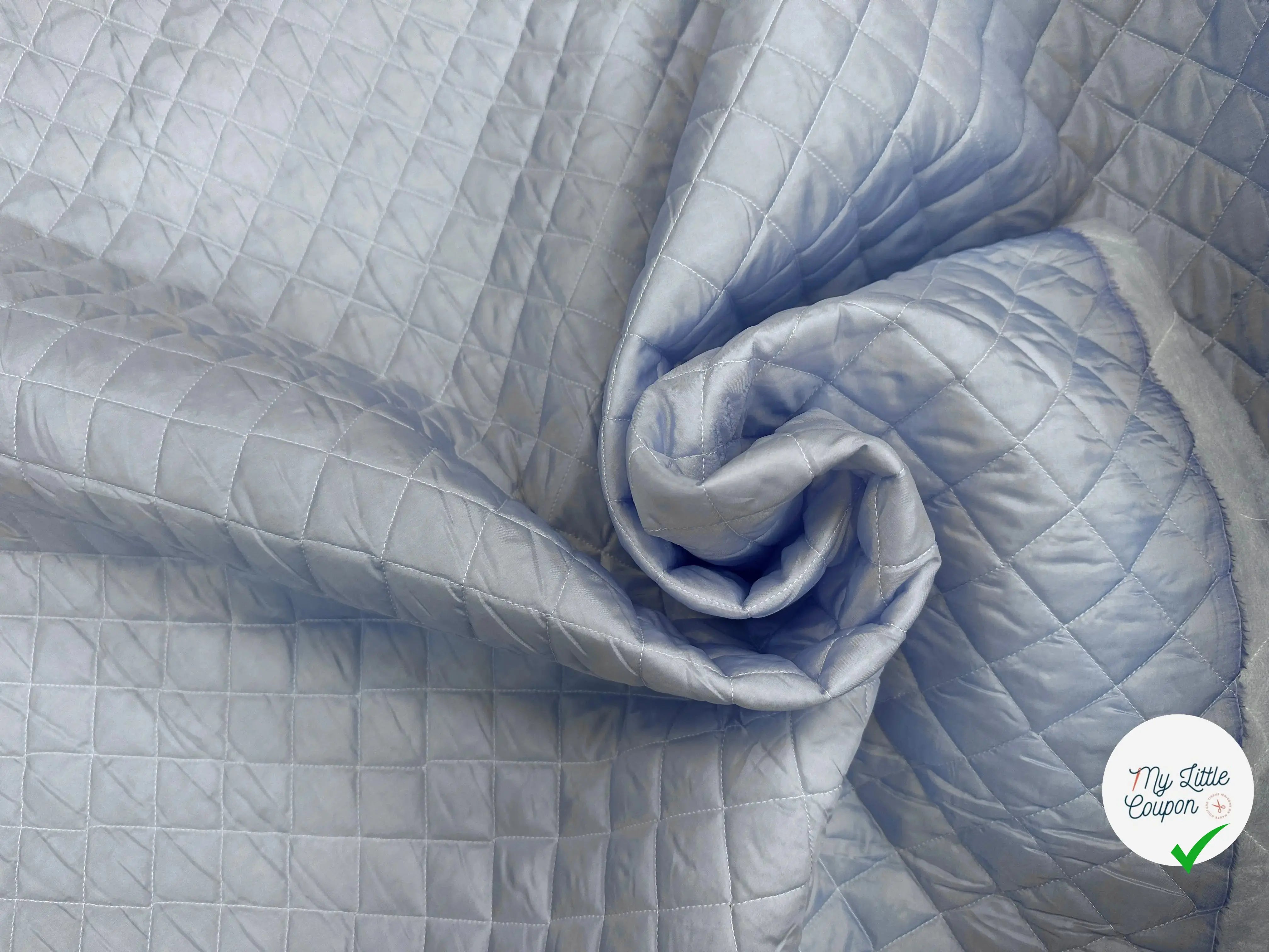 TISSU MATELASSÉ DOUDOUNE CHIC MATELASSAGE FRANÇAIS SIMPLE FACE - My Little Coupon