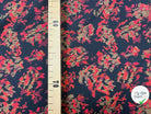 TISSU WAFFLE GAUFFRÉ FLEURS DU MAL - My Little Coupon