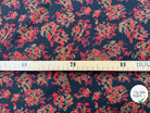 TISSU WAFFLE GAUFFRÉ FLEURS DU MAL - My Little Coupon