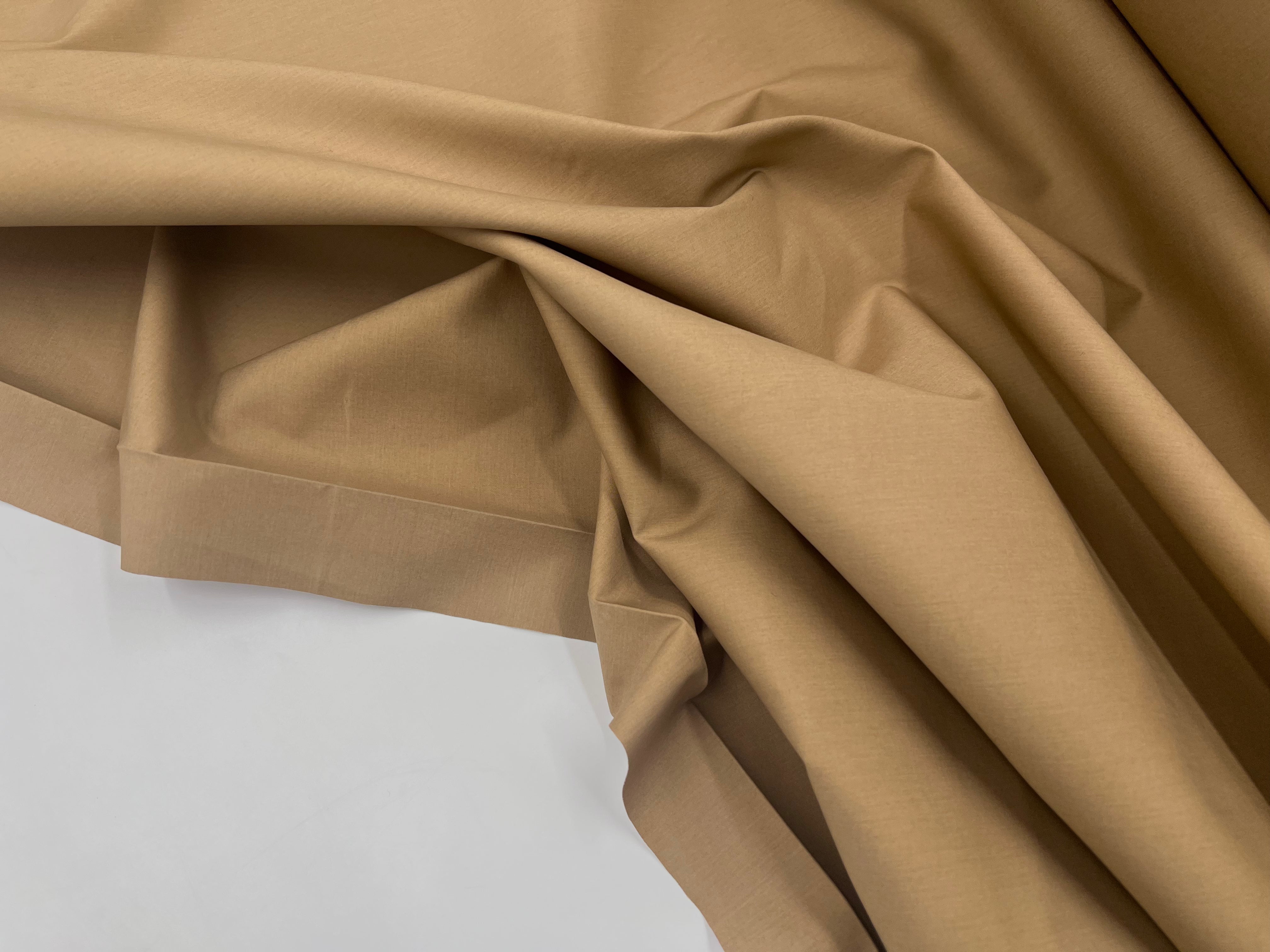 TOILE CONTRECOLLÉ COTON RÉVERSIBLE HAVANE IVOIRE MSO