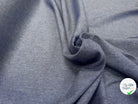 TOILE COTON LIN CHEVRONS BLEU - My Little Coupon