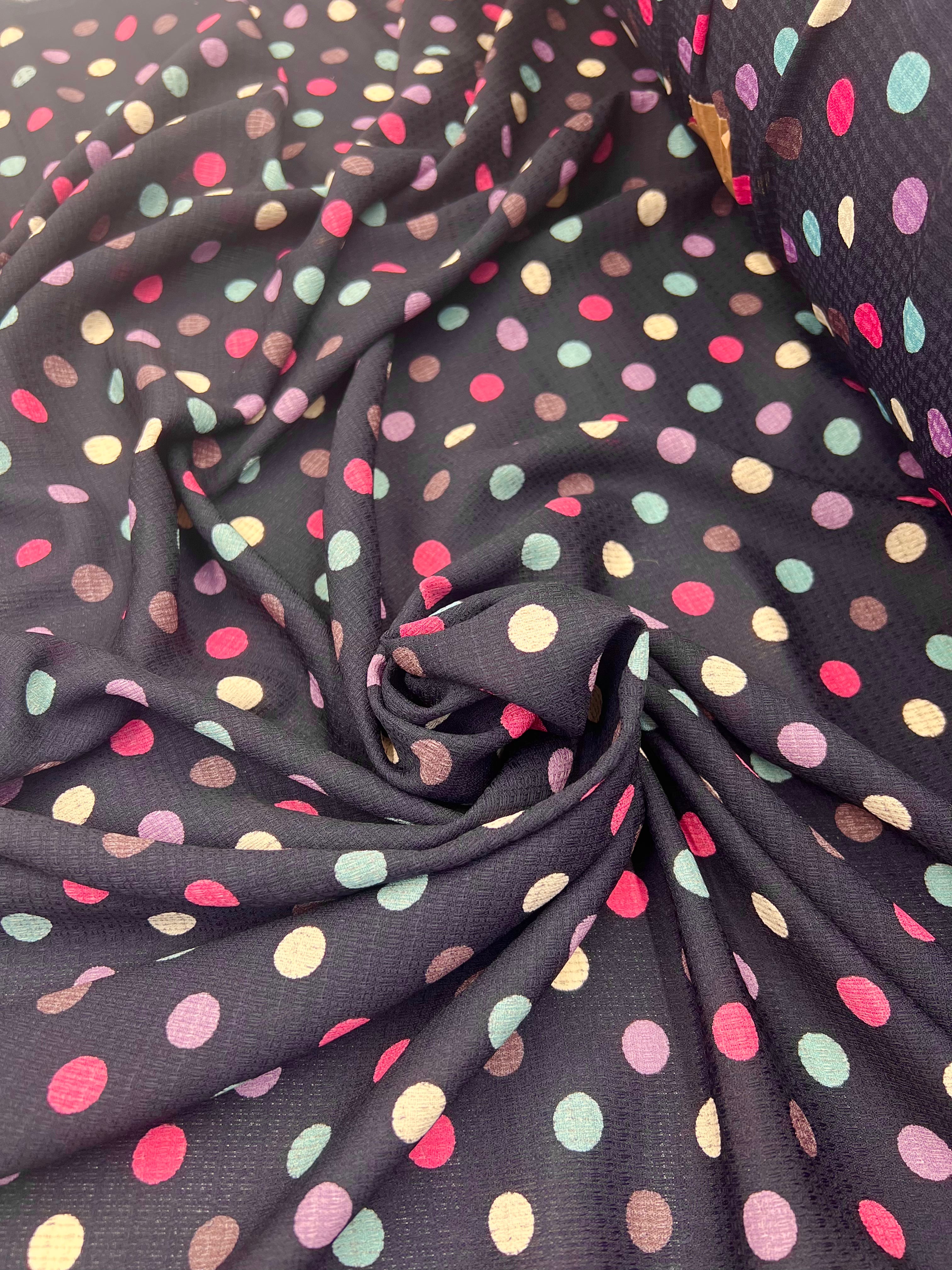 TOILE FAÇONNÉE IMPRESSION BOUTONS MULTICOLORES MLC INTERN