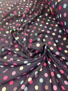 TOILE FAÇONNÉE IMPRESSION BOUTONS MULTICOLORES MLC INTERN