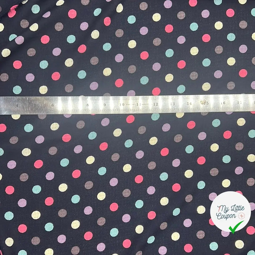 TOILE FAÇONNÉE IMPRESSION BOUTONS MULTICOLORES MLC INTERN