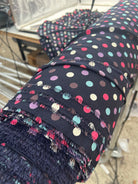 TOILE FAÇONNÉE IMPRESSION BOUTONS MULTICOLORES MLC INTERN