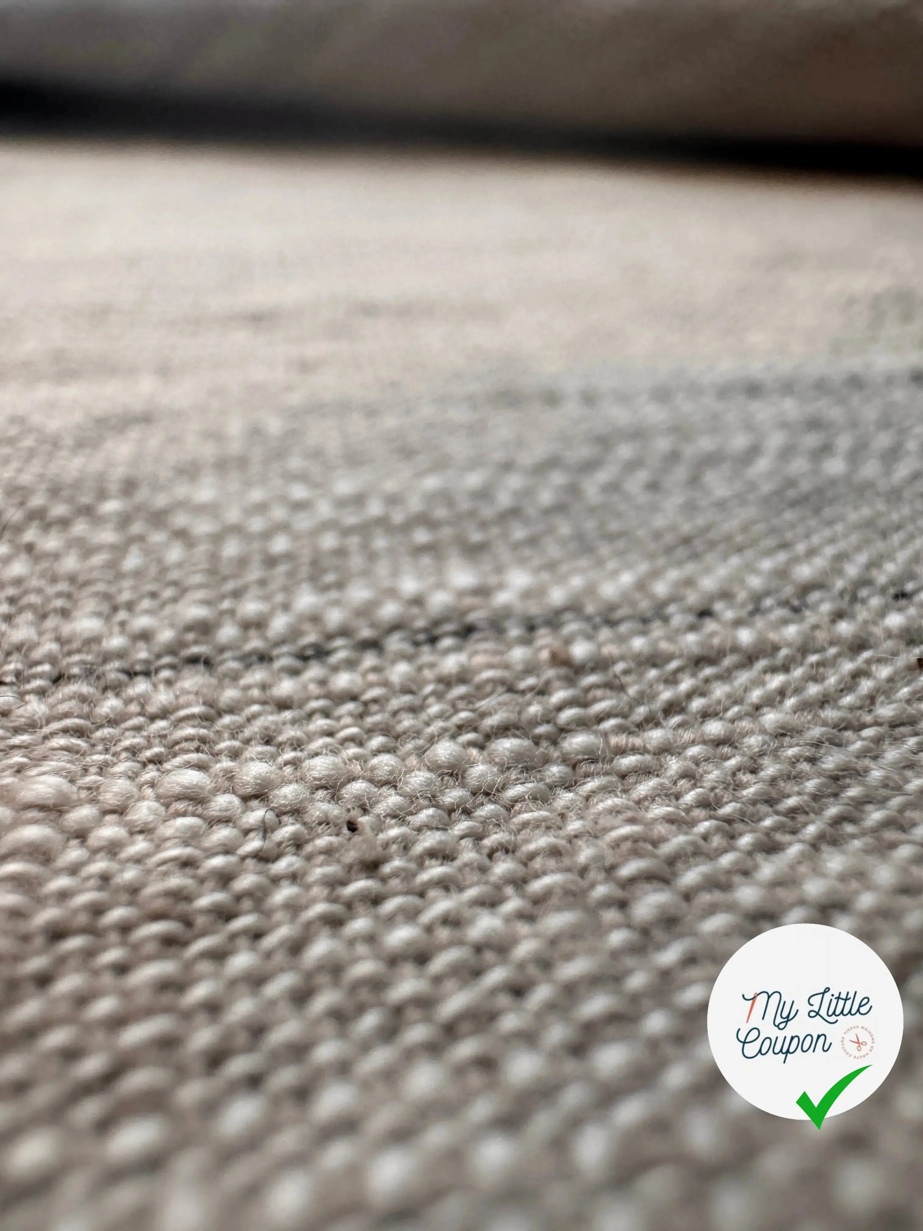 TOILE NATTEE DE COTON RAYEE - My Little Coupon