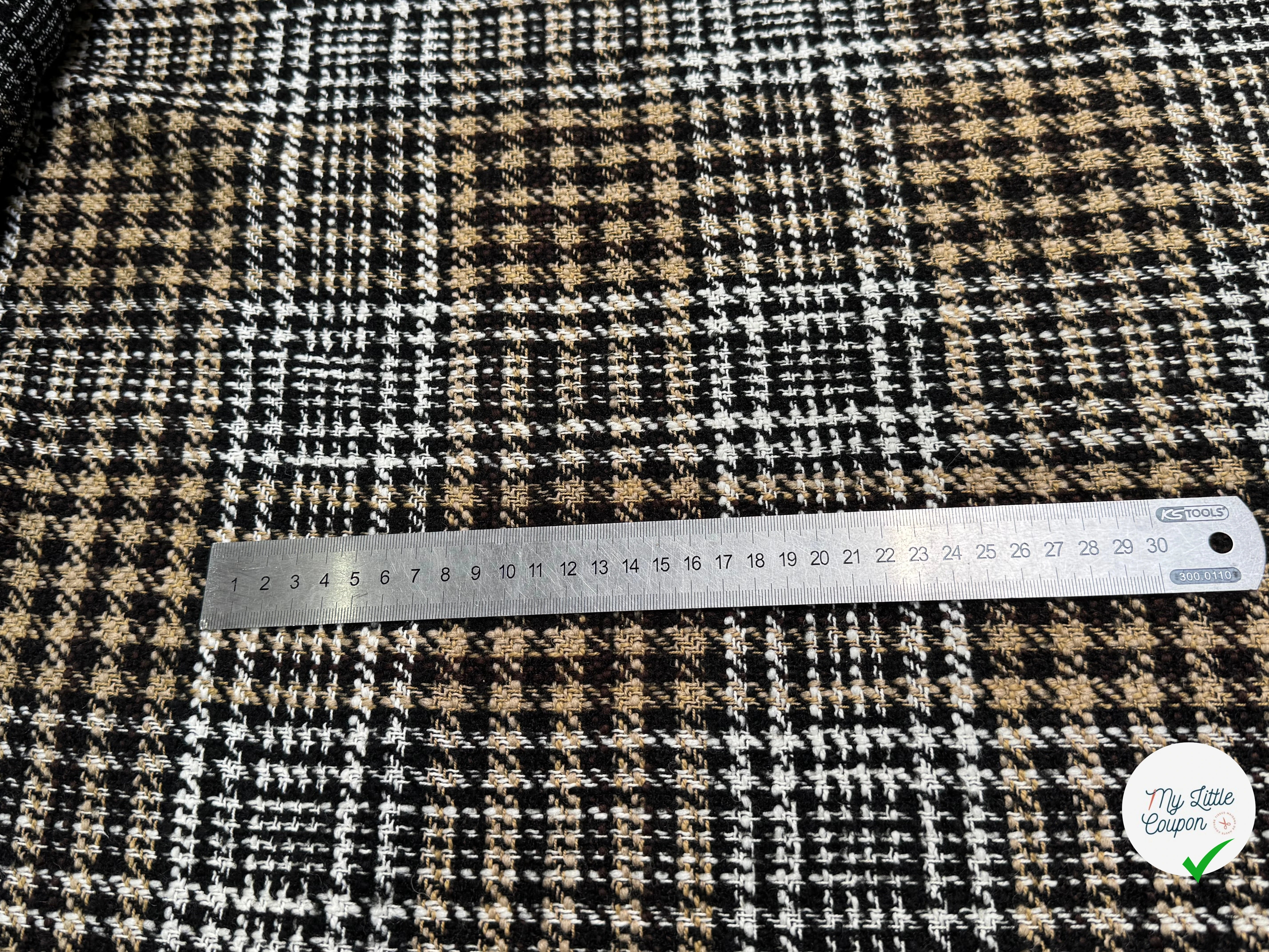 (Chute) TWEED BOUCLETTE DE LAINE MULTICO CHIC - My Little Coupon