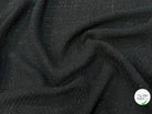 (Chute) TWEED BOUCLETTE DE LAINE NOIR 4% LUREX - My Little Coupon
